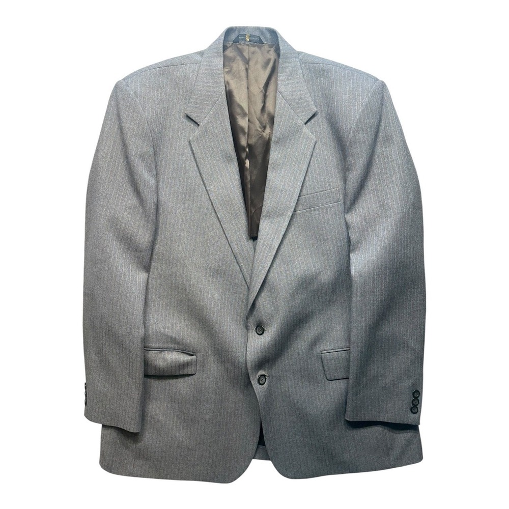 Haggar 44R Pinstripe Sport Coat Blazer‎